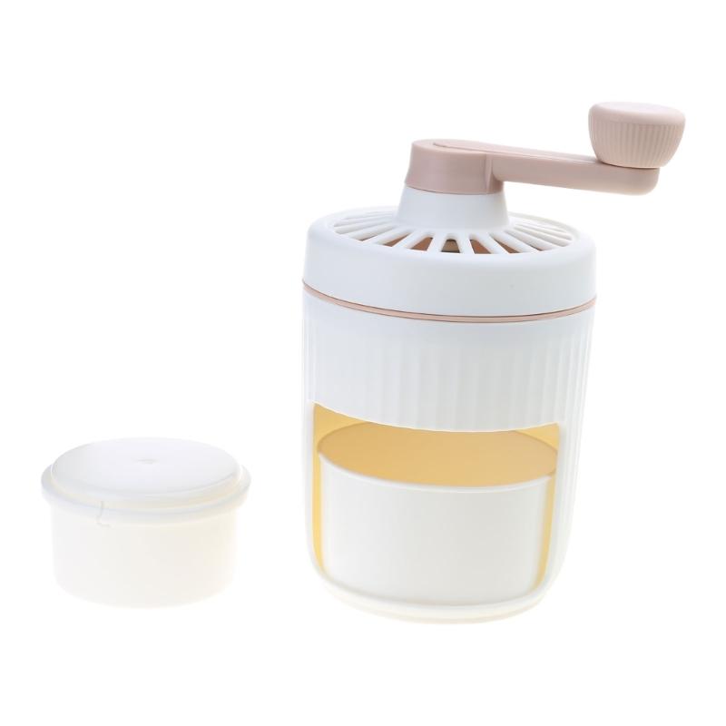 Eisraspelmaschine Manuelle Eiszerkleinerer Manuelle Eiszerkleinerungsgeräte Manuelle Eisraspel Handkurbel Eiswerkzeug für Eis