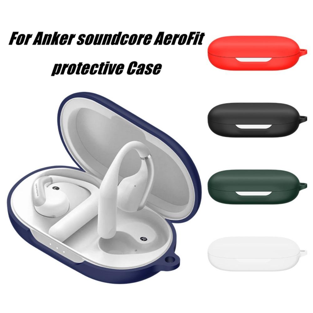

Anti-drop Protector Cover Silicone Protective Sleeve Earphone Case for Anker soundcore AeroFit