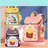 Kinder Cartoon Rucksack für Kindergarten und Grundschule mit Nylonmaterial und ergonomischen Schultergurten