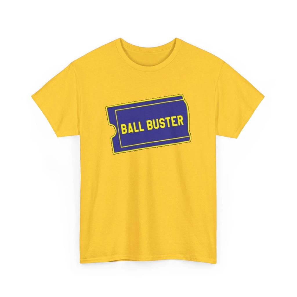 Ball Buster Printed T Shirt Funny Blockbuster Video Parody