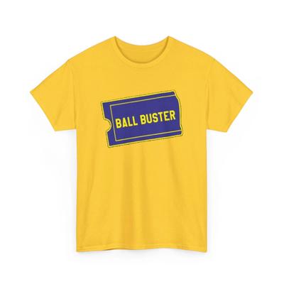 Ball Buster Printed T Shirt Funny Blockbuster Video Parody