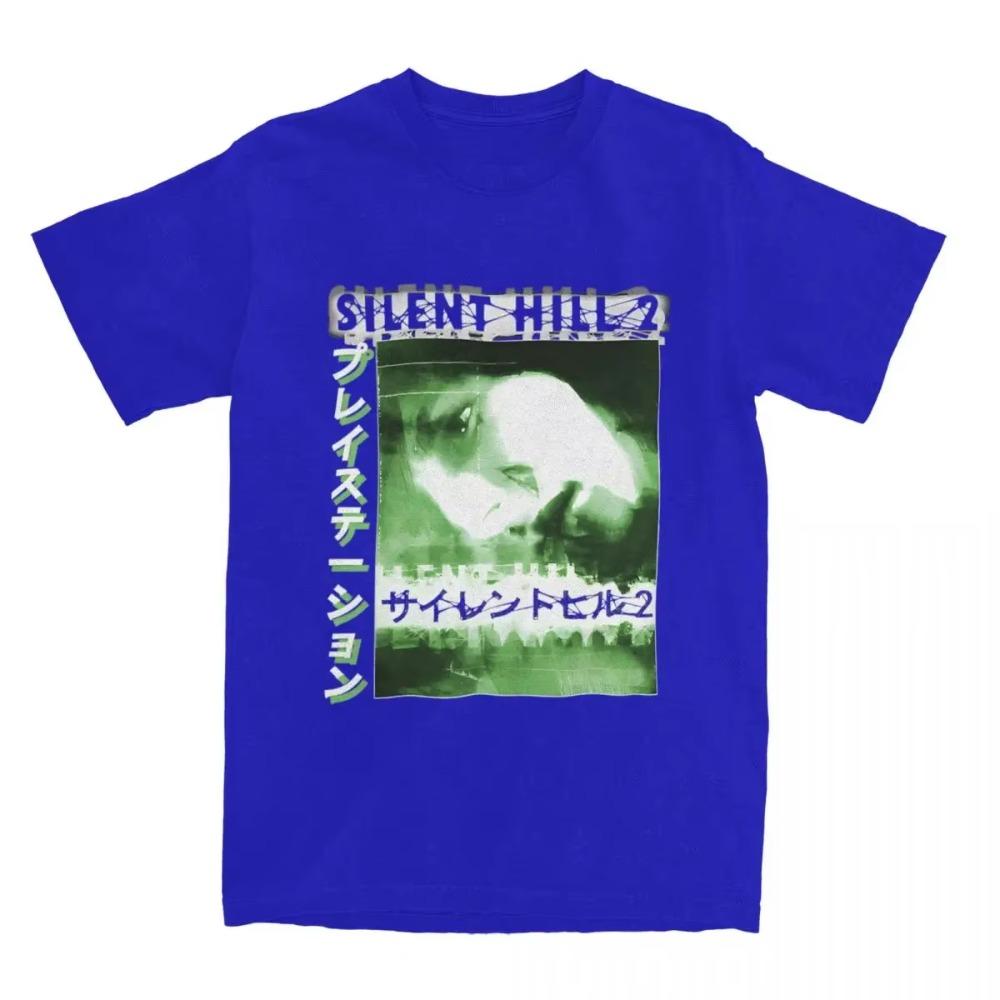 Silent Hill 2 Accessories Shirt Men Women Survival Horror Game Vintage  Printed Tee Shirts