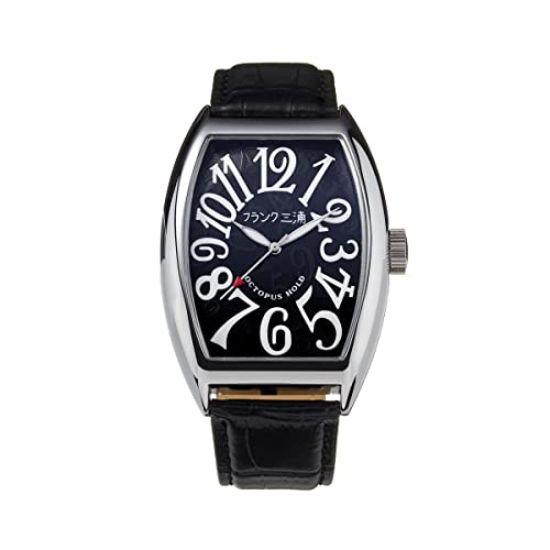 Frank Miura Watch Reissue Modified Japans Four Major Brands Model 6 Quartz Mens (Hyper Black)
