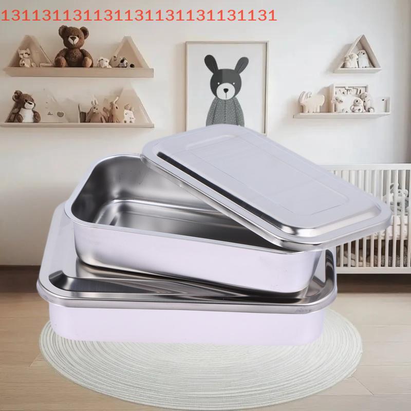 Dental Tray Surgical Nursing Lid Medical Equipment Steriliser Container For Dentist Storage Box Stainless Steel Instrument