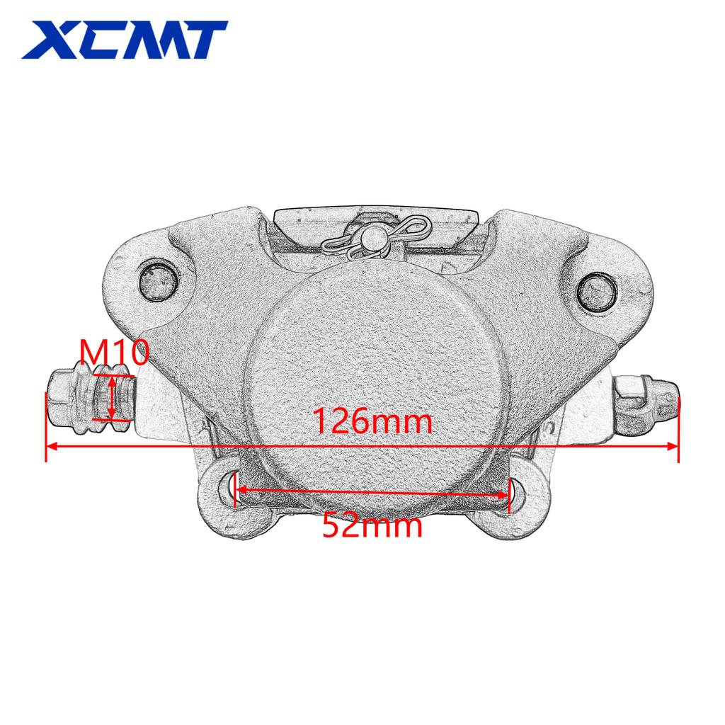 Motorcycle ATV Hydraulic Rear Disc Brake Calipers For 150cc 200cc 250cc 350cc ATV Quad Pit Dirt Bike Buggy