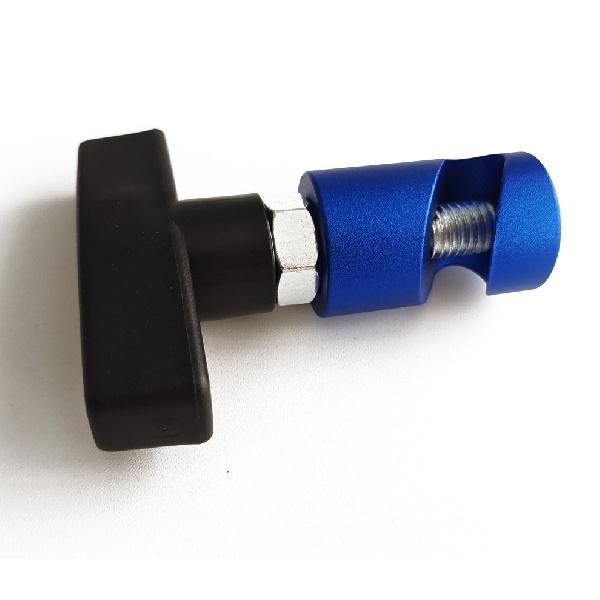 2 PCS Car Engine Hood Strut Fixing Clamp Lift Rod Prop Tools Support Clamps Blue