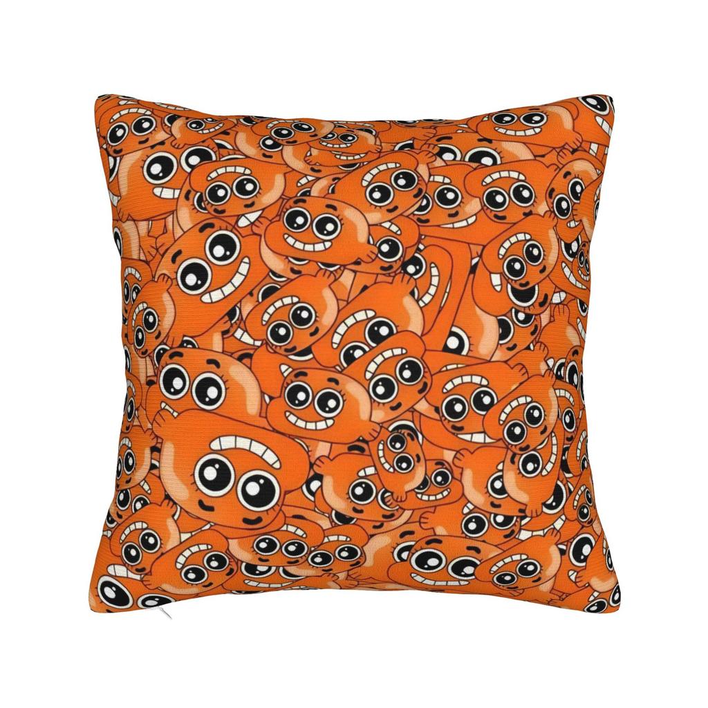 Gum Ball Darwin Square Pillow Case Cushion Cover Creative Polyester Decor Throw Pillow Case Cover for Living Room 18"