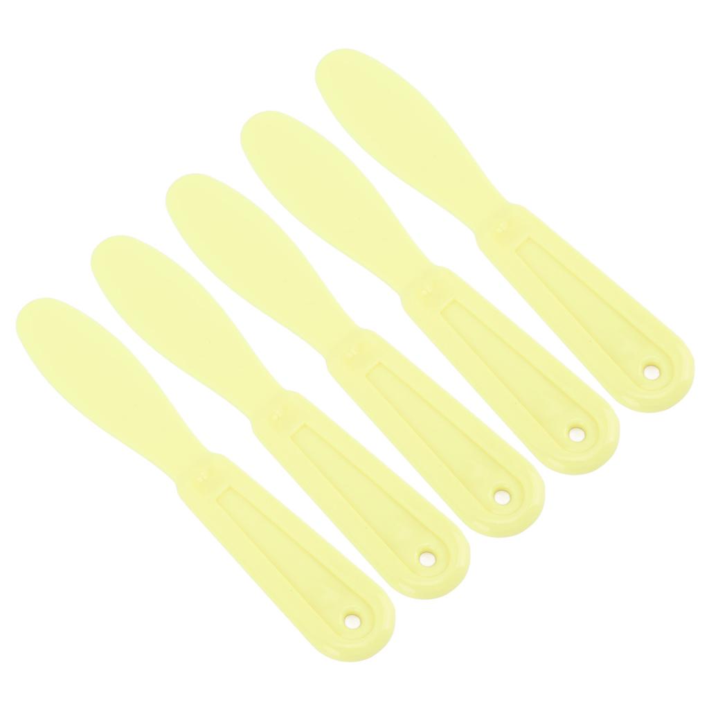 5Pcs Plaster Spatula Ergonomic or Saving Wear Resistant Mixing Stirring Spatula for Sculpting Wax