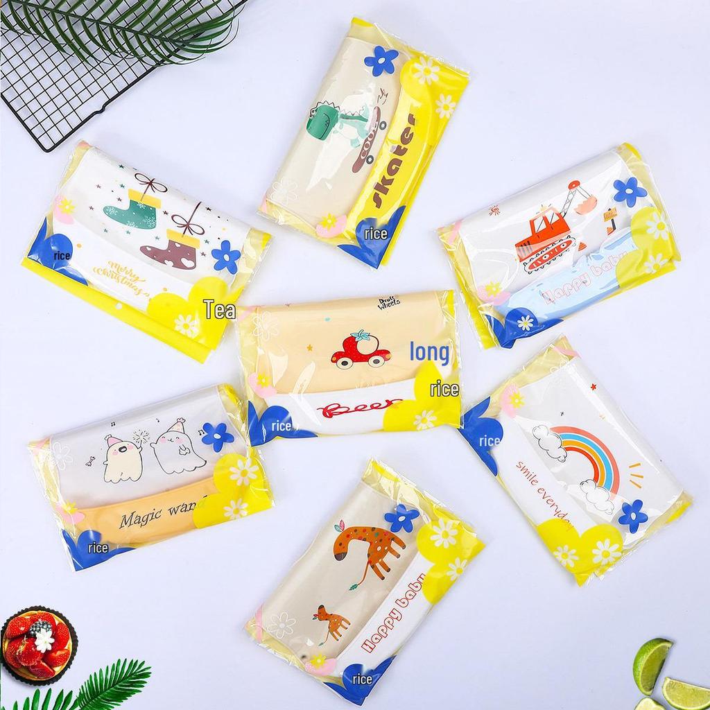 6-Layer Cotton Baby Bib - 360° Absorbent Gauze, Korean Style
