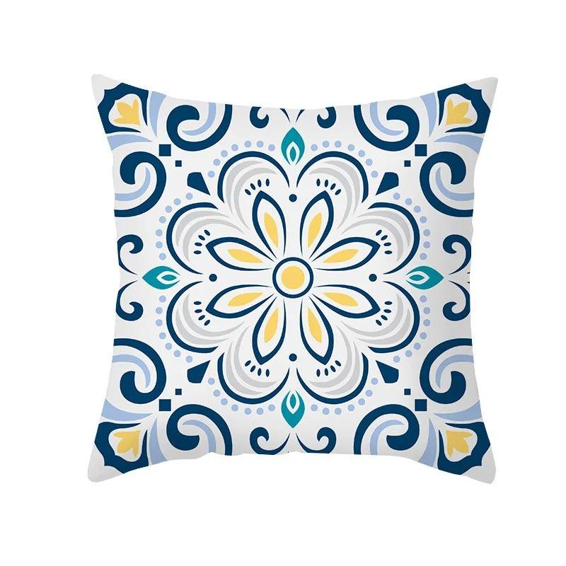 Office Living Room Home Pillowcase Simple Pattern Pillowcase Car Ornaments