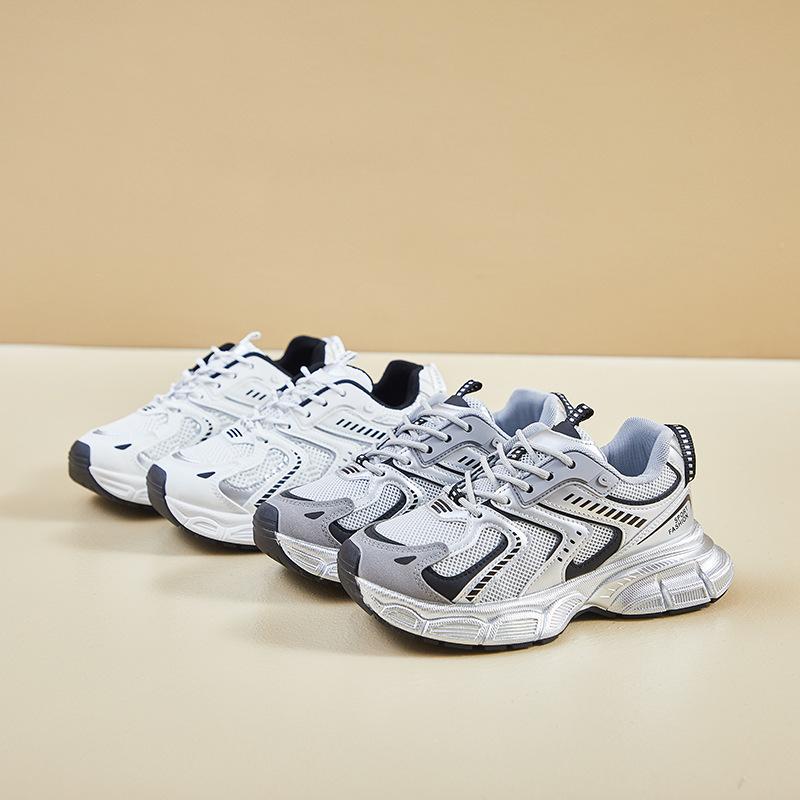 Женские повседневные массивные кроссовки с дышащей сеткой — фото 4