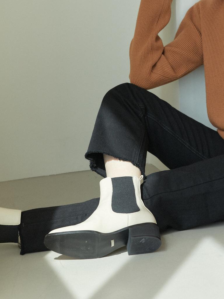 Lilyshoe Armagh Ankle Boots - Ivory