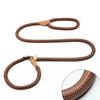 New Heavy Duty Dog Leash Slip Rope Lead Adjustable Braided Loop Collar Training Leash for Small to Medium Dogs