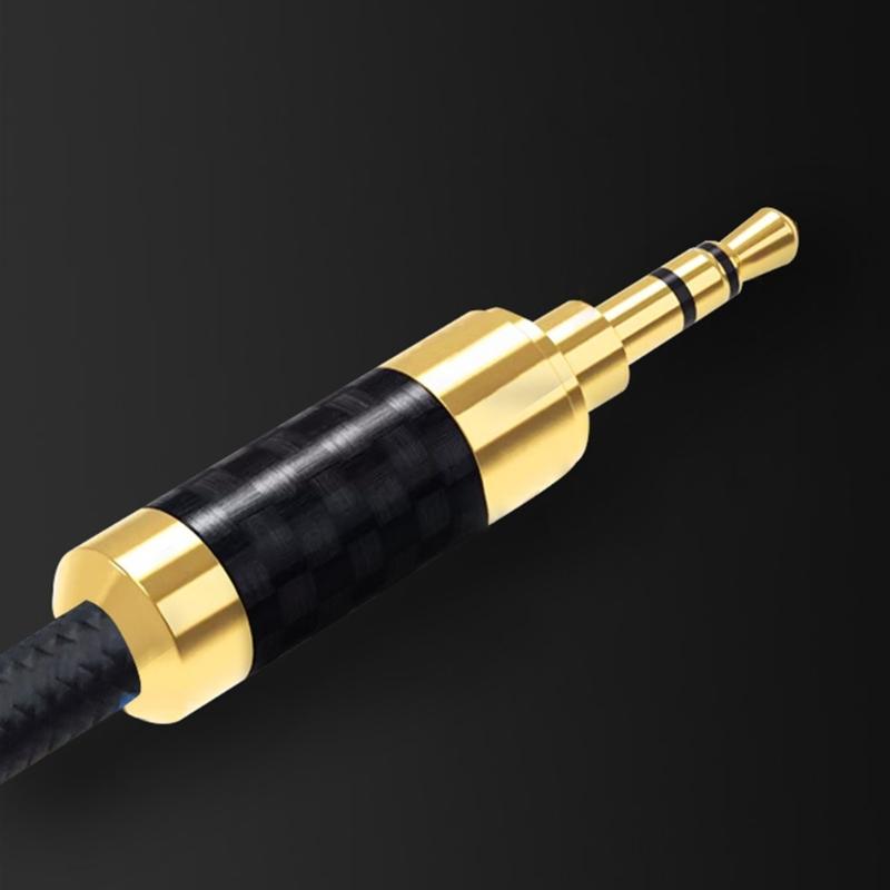 Reliable 3.5mm to XL Wire with Reinforced PVC Braiding Advanced Patches Cable Clear & Smooth Sound for Music Playbacks