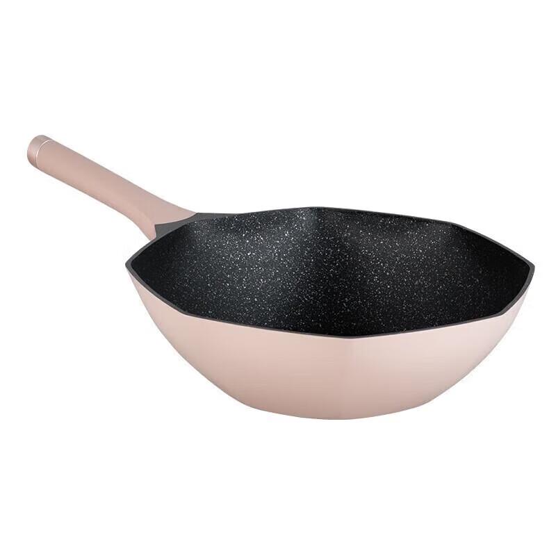 Debo 32cm Maifan Stein Achteckiger Antihaft-Wok