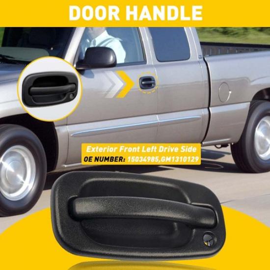 Новая ручка двери водителя боковая для Chevrolet Silverado 99-2007 GM1310129