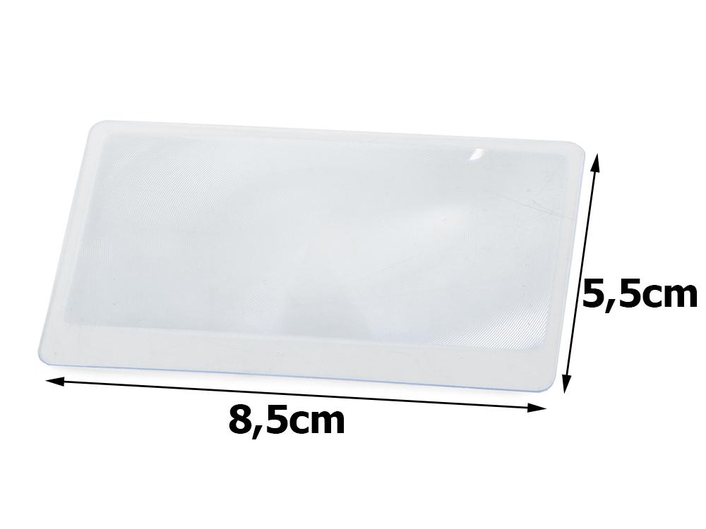 Magnifying Glass Card Am-808 85X55Mm (5000) Gab_A
