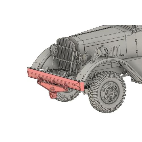 Thunder Models 1/35 Scale American Ward-La France M1000 Series 3 British Heavy Tow Truck Plastic Model Kit TB35011 (Military Vehicle)