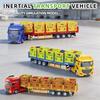 Children Toy Car Baby Classic and Action Toys Simulation Alloy Die-cast Freight Fruit Vegetable Transport Truck for Kids Boys