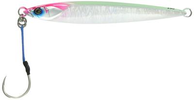 JACKALL Kovová jigová nástraha Bumbles Jig Short 250 g G204 Glow Wave Holo Edge/Magma