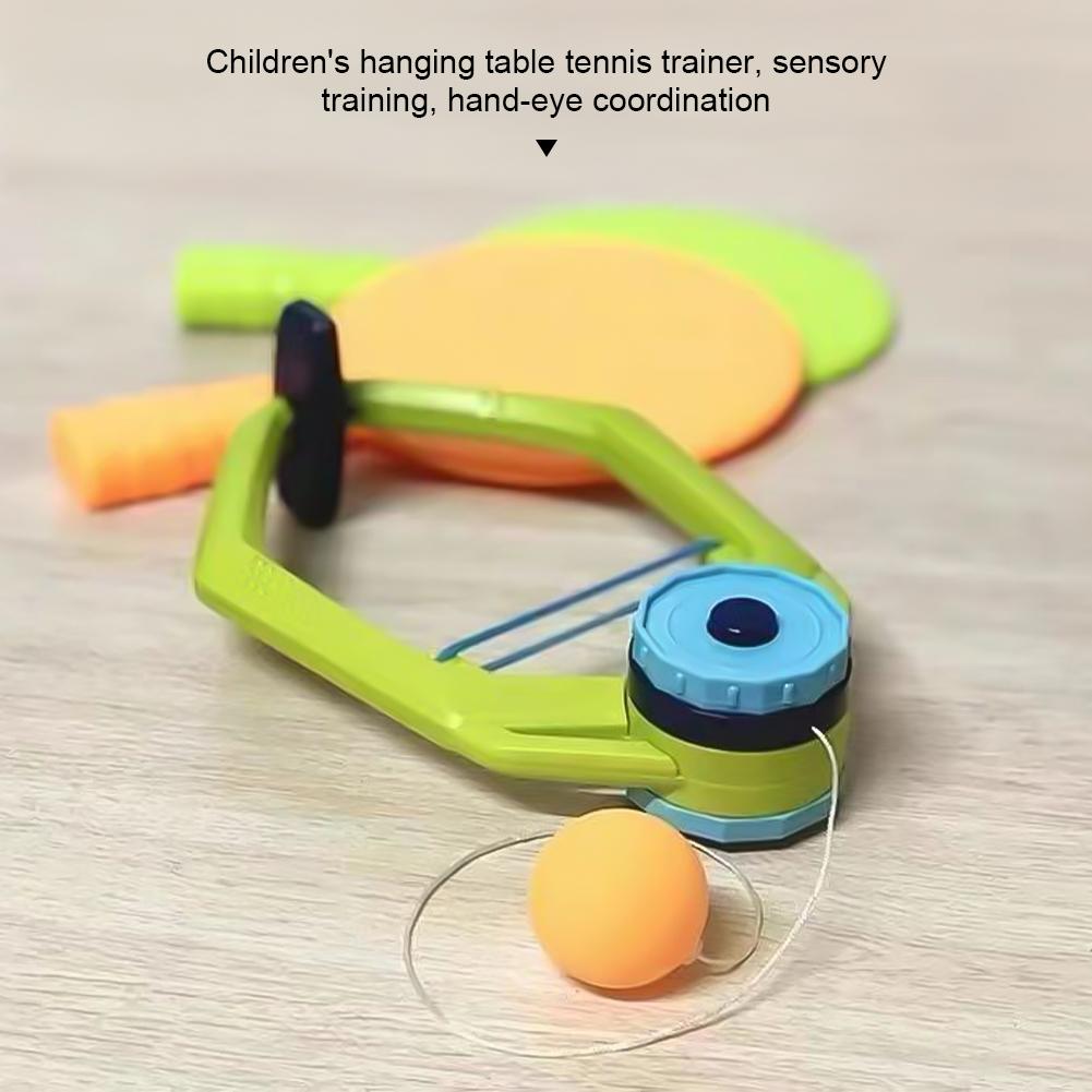 1Set Kinder hängen Tischtennis Trainer Hand-Auge-Koordination Training Indoor Eltern-Kind interaktives Spielzeug