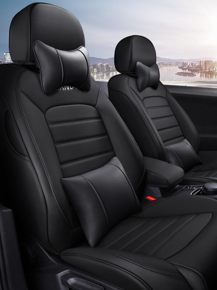 2015-19 VW Lamando Genuine Leather All-Season Seat Cushion Covers