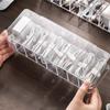 Multiple Cable Organizers Box 8 Compartments Dustproof Designs Accessory for Tidying Home and Offices Space Saving