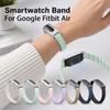With Metal Case Silicone Watch Band Wristband Bracelet for Google Fitbit Air Smart Band Accessories