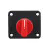 12V Battery Switch Black Red Battery Isolator Switch Easy Installation High Universality Fitment Boat Installations