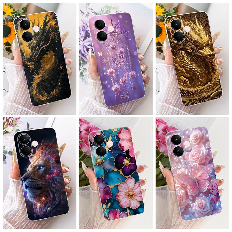 For Vivo V60 Lite 4G Case V2530 New Fashion Painted Cover Soft Slim Phone Case For Vivo V60 V 60 Lite V60Lite 5G Back Cover Bags