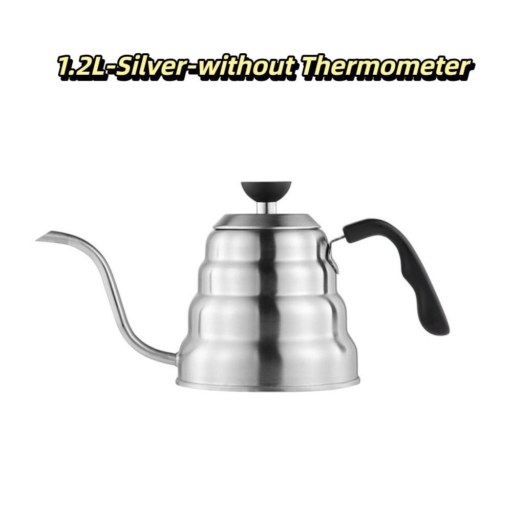 304 Stainless Steel Gooseneck Kettle Long Narrow Spout Drip Coffee Kettle  Tea Brewing