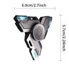 Premium Metal Fidget Toy - Alloy Edc Collector Spinner, Handcrafted Gyro For Stress Relief And Anxiety Management