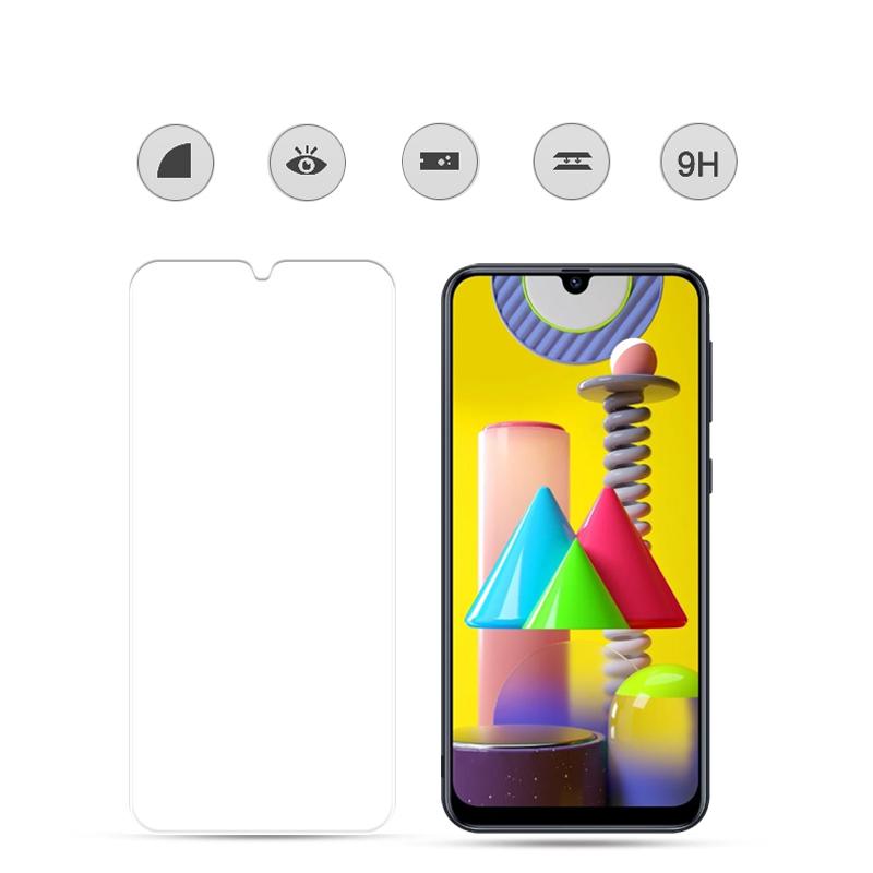 

MOCOLO 2.5D Tempered Glass Screen Film Full Glue for Samsung Galaxy M31/M21/A50 Type A