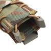 Tactical Magazine Pouch 9mm Pistol Single Mag Bag Molle Latarka Etui Latarka Uchwyt Nóż Myśliwski Holster Strzelanie Airsoft