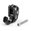 CNC Alu Motorcycle Black M6 Carry Helmet Bottle Hanger Holder Hook Universal