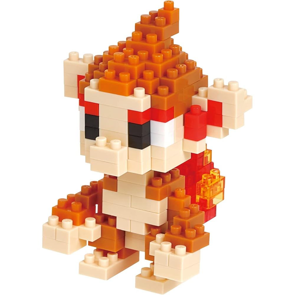 Kawada Nano Block Pocket Monster Hiko Zaru Building Set 150 Pieces Educational Toy