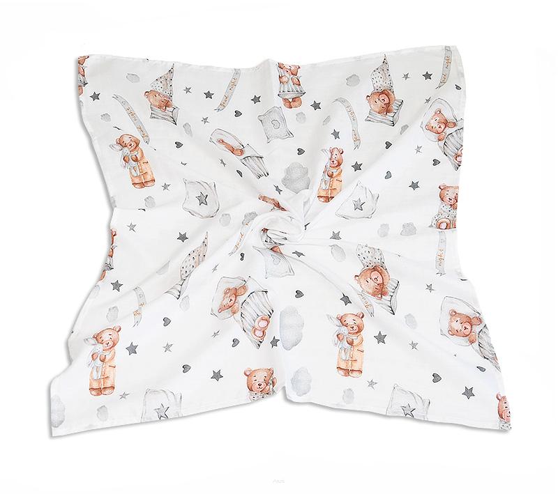 Muslin diapers 3 pieces (set U)