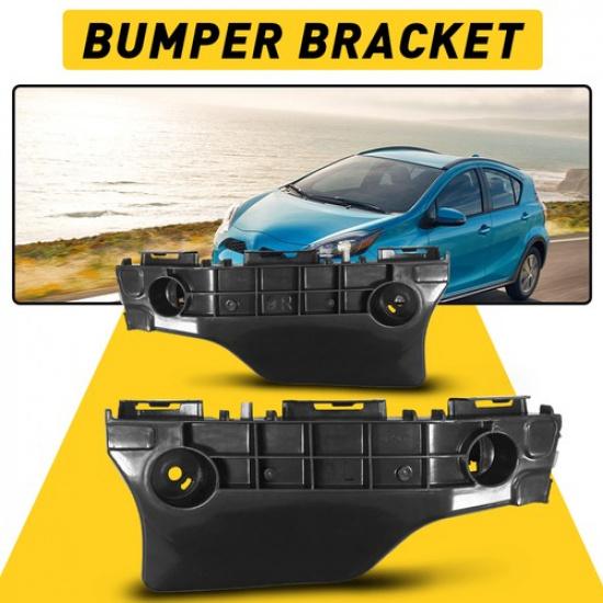 Для Toyota Prius C 2012-2017 Левая Правая Сторона Передние Кронштейны Крепления Бампера 2 шт.