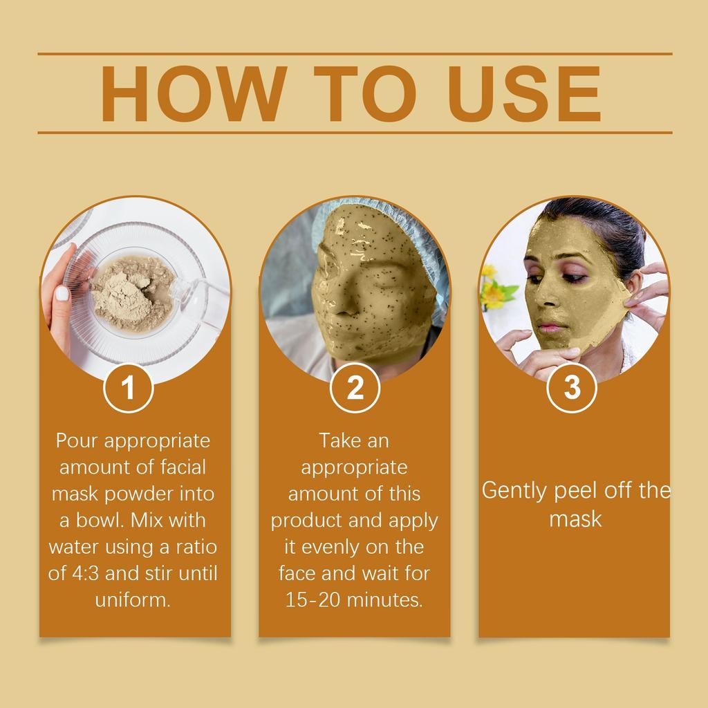 Carrot Facial Jelly Mask Jelly Mask For Face Hydrogel Mask Vegan Peel-off Mask Brightening And Nourishing100g