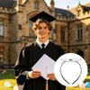 1/2 ks maturitní čepice čelenka s lepicí plstí Snadná instalace Nastavitelná