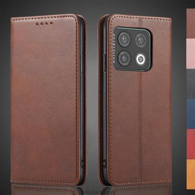 Carcasă din piele cu atracție magnetică pentru Oneplus 10 Pro 1+ 10R 10T, husă cu flip, portofel, geantă de telefon, fundas coque