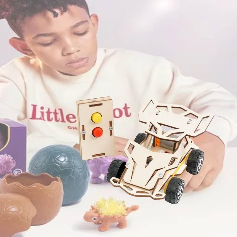 Educational Diy Handmade Wooden Assembly Model Toy For Kids Science Experiment