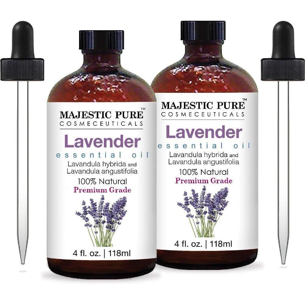 

MAJESTIC PURE Majestic Pure Lavender Essential Oil 118ml 2 bottles, 118ml, 2 units
