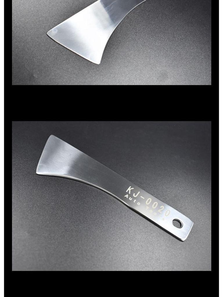 Stainless Steel Pry Bar Car Disassembly Tool for Audio, Door Panel, Console, and Mirror
