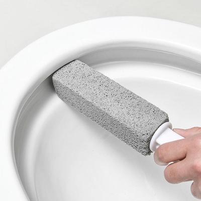 Toilet Bowl Pumice Stone Cleaning Brush Limescale Remover with Long Handle Bathtub Swimming Pool Pumice Stone Cleaner