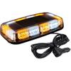 ASPL [Upgraded 5] 48LED Roof Top Strobe Lights, High Visibility Emergency Safety Warning LED Mini Strobe Light Bar with Magnetic Base for 12-24V Snow