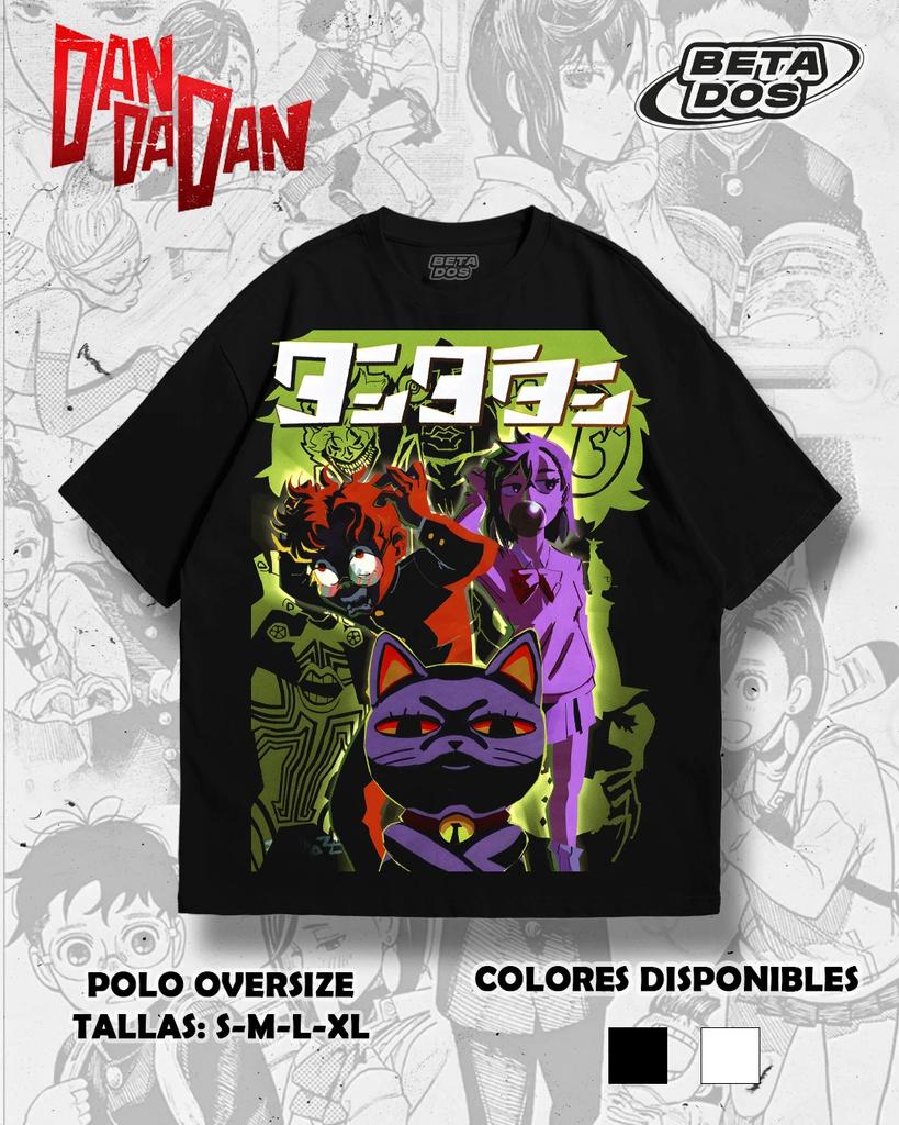Y2k Anime Manga Tričko Japonská Kreslená High Street Tričko DanDaDan Tričko Pánské Dámské Nadměrné Ležérní Vysoce kvalitní Trička