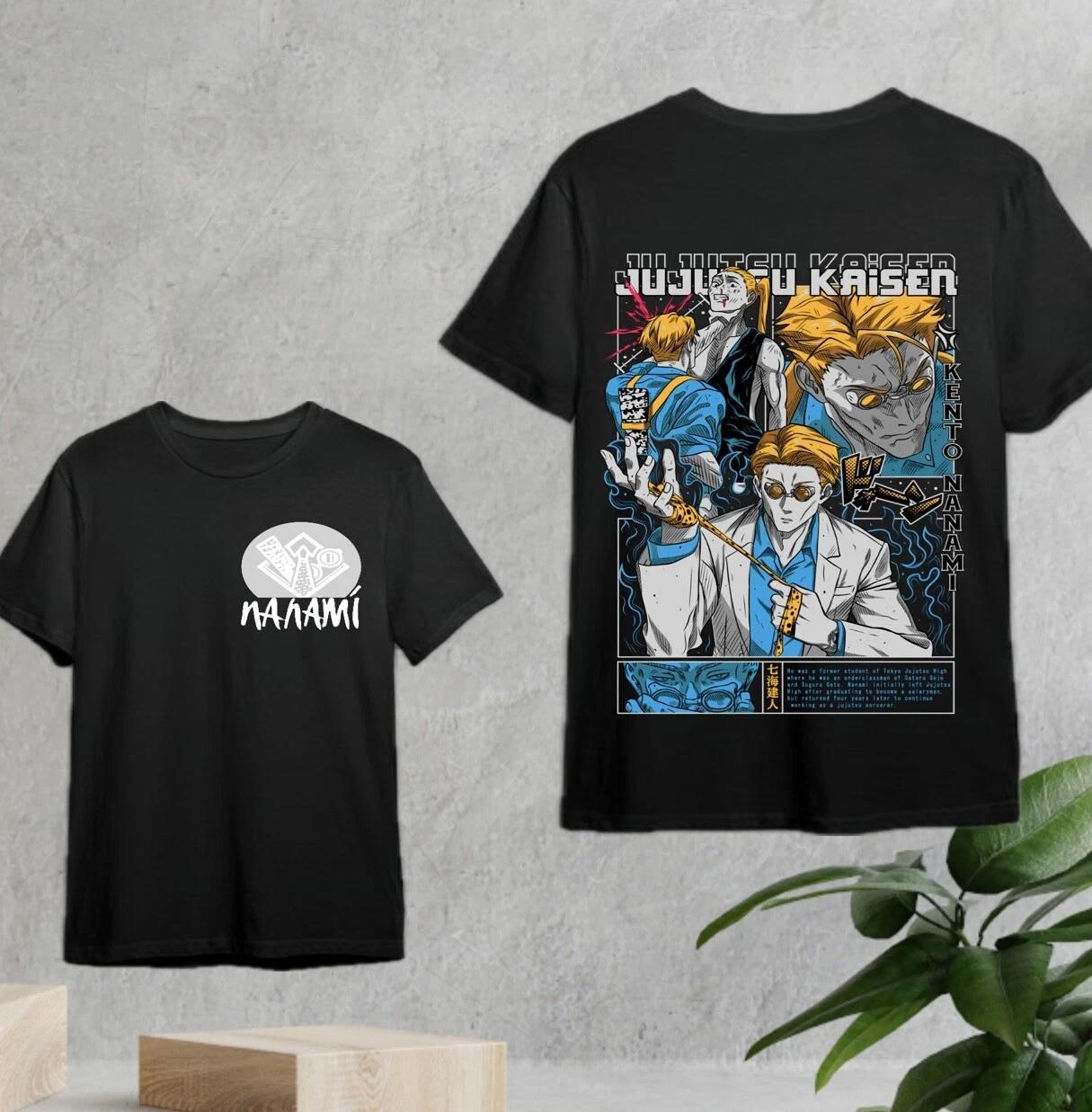 Футболка Нанами Кенто Jujutsu Kaisen Аниме JJK Годзё Сатору Подарок Футболка анимация 2XL
