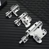 1 Set Solid Sliding Bolts Latch Hasp Stainless Steel Door Latch Home Hardware Gate Safety Toilet Door Lock