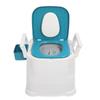 Commode for Adults Anti Slip Soft Padded High Load Capacity Commode Toilet with Garbage Bag